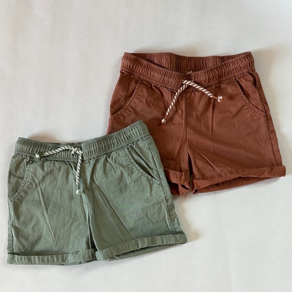 Cat & Jack Kids Shorts - Green and Brown - Picture 1 of 3